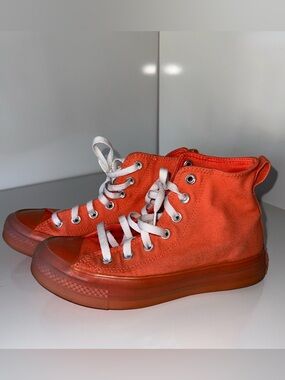 Converse Chuck Taylor All Star CX High shoes vibrant orange women’s size 6.5